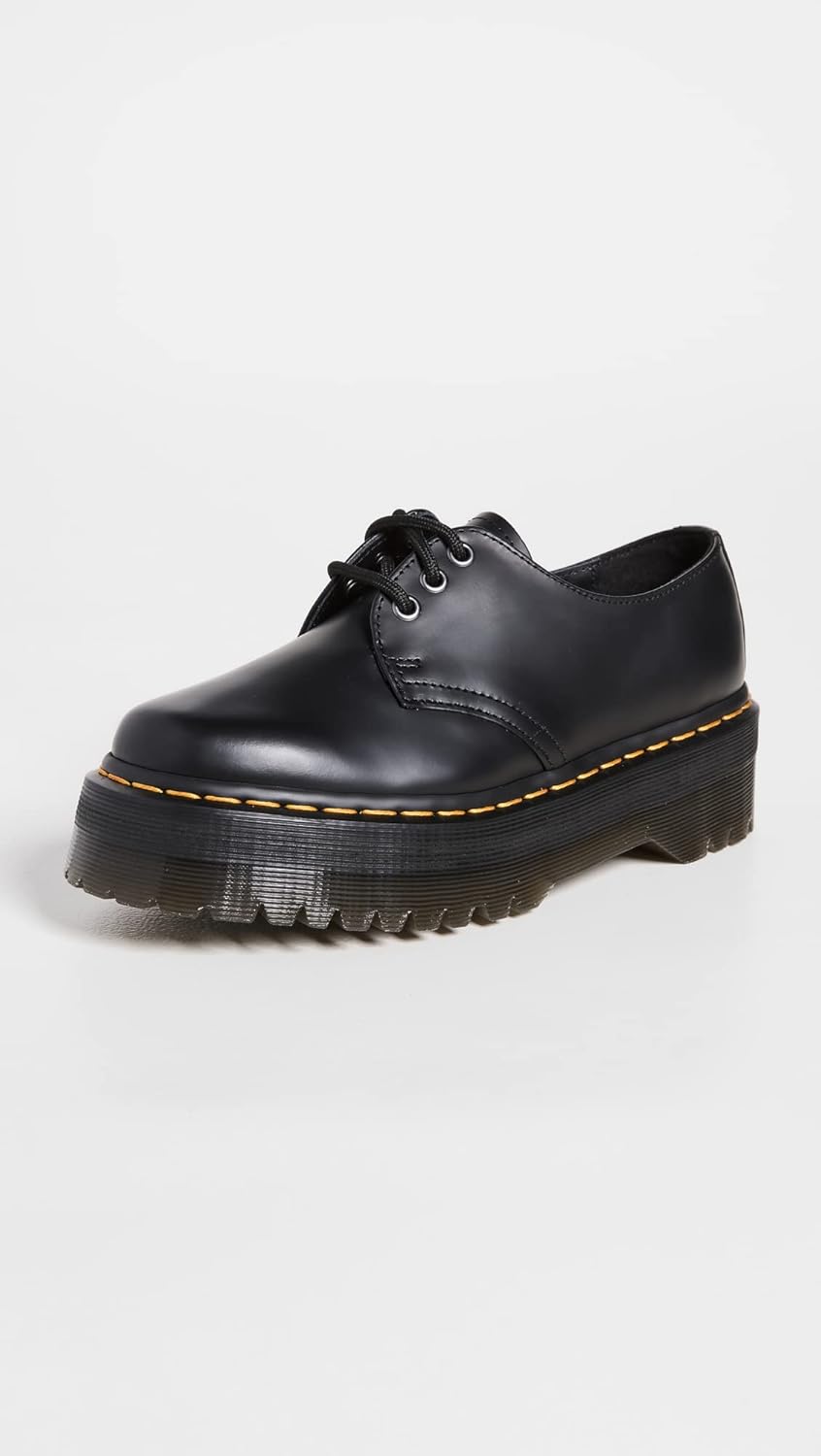 Туфли Dr. Martens Unisex-Adult V 1461 Quad Mono, черный — фото 2