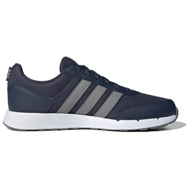 Adidas Neo Адидас Ран 50S 'Шэдоу Нэйви Грей' — Асфальтовый серый, цвет Asphalt Gray — фото 3
