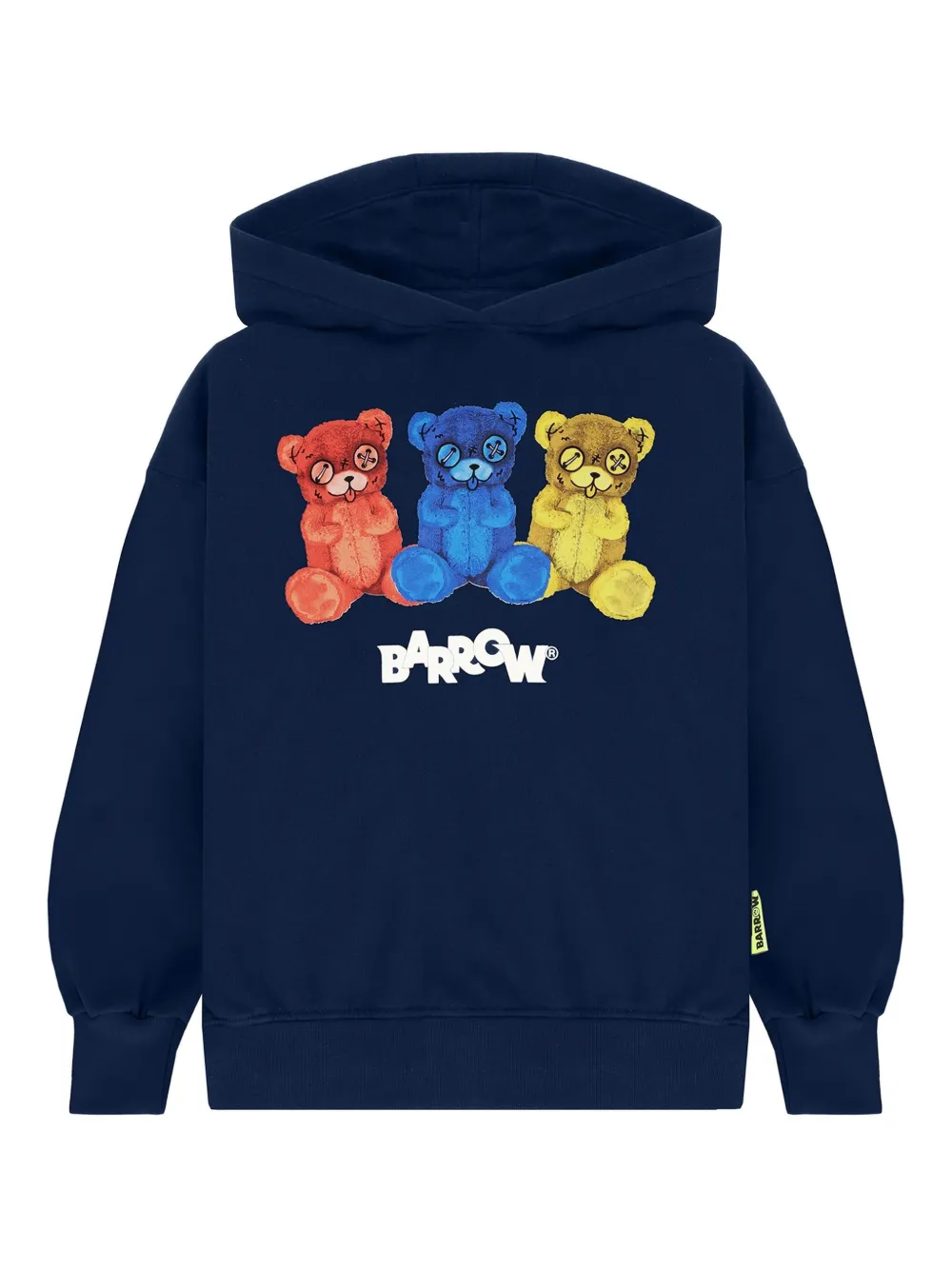 

Худи с принтом мишки Barrow kids, синий