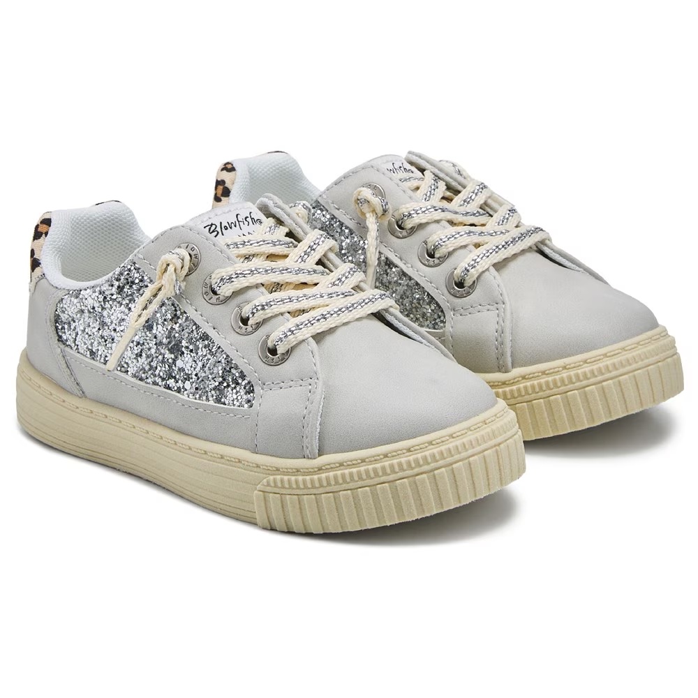 

Детские кроссовки Amaze для малышей/маленьких детей Blowfish Malibu, grey leopard glitter