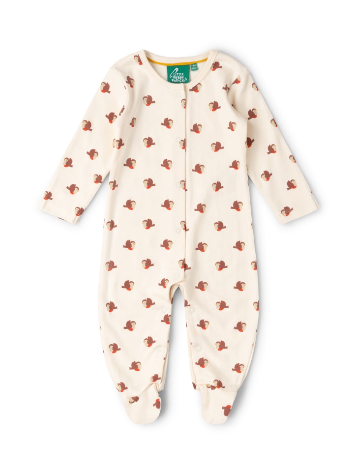 

Little Green Radicals Детский шарф из органического хлопка кремового цвета