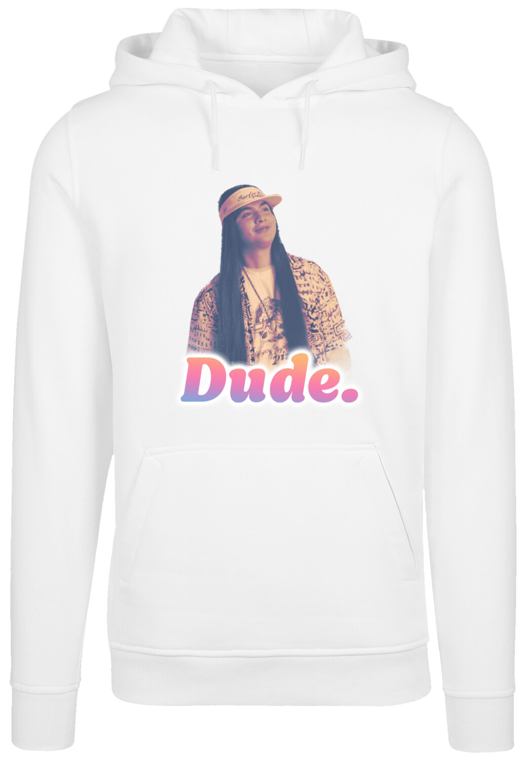 

Пуловер F4NT4STIC Hoodie Stranger Things Argyle Dude Netflix TV Series, белый