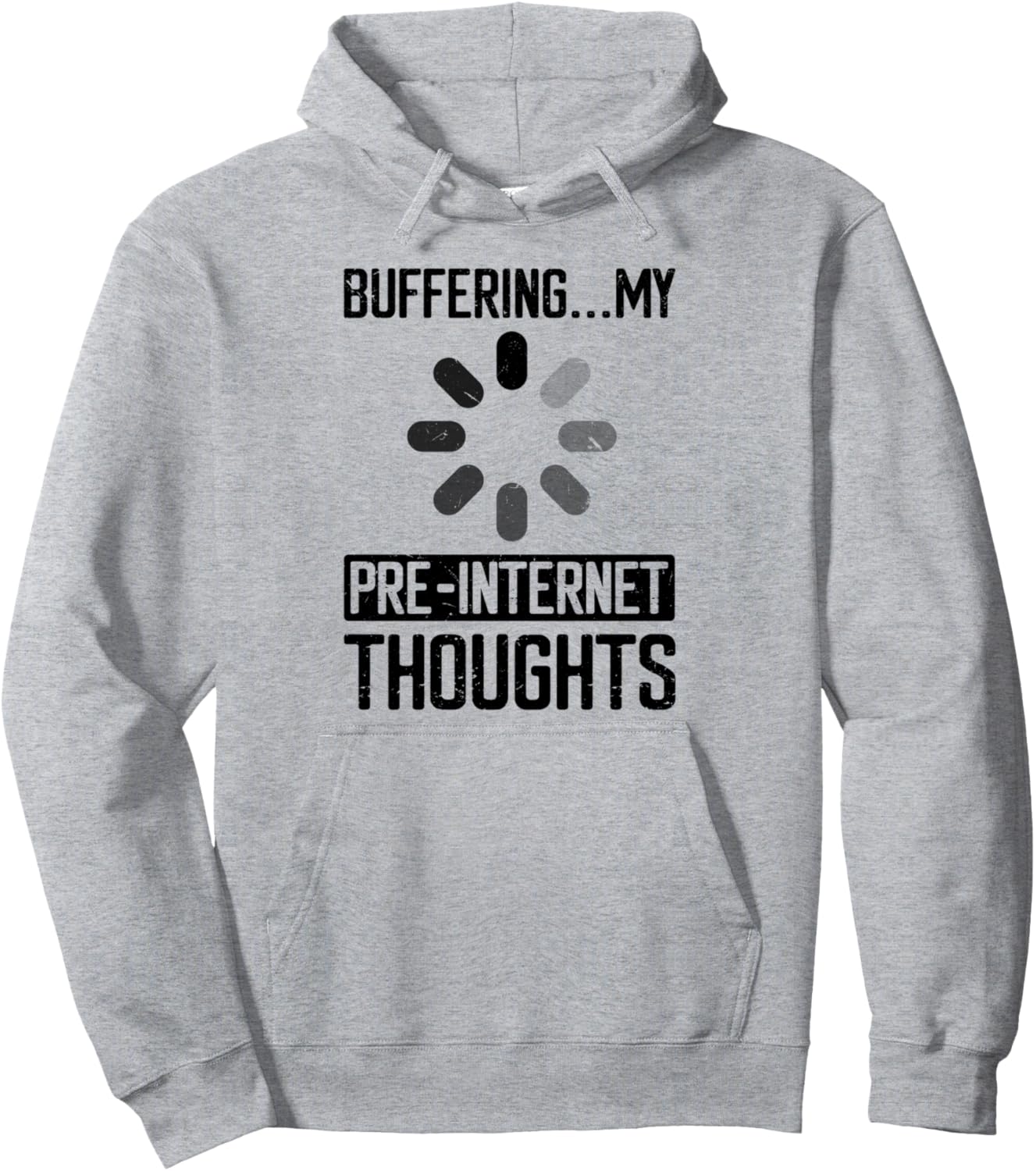 

Избавьтесь от хлама, откажитесь от социальных сетей, цифровой детокс, толстовка Digital Detox Design, серый