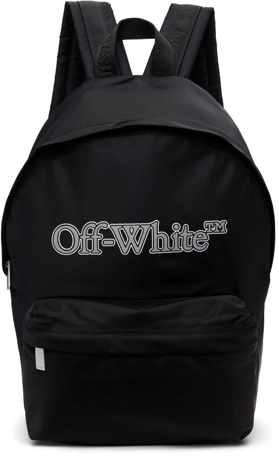 

Детский черный большой книжный рюкзак Off-White