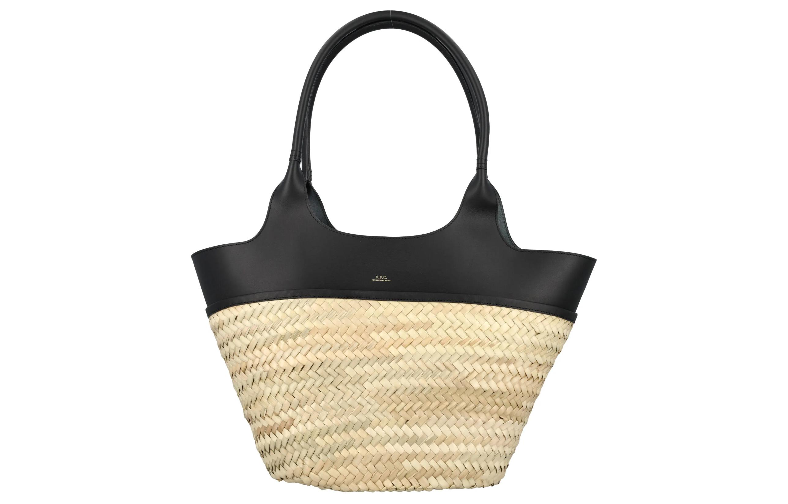

Соломенная большая сумка Panier Tanger A.P.C