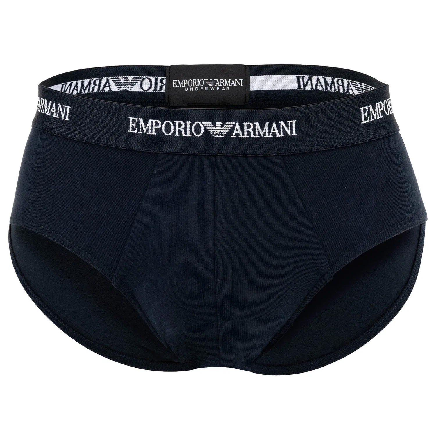 Слипы 3er Pack хлопок Emporio Armani, синий — фото 2
