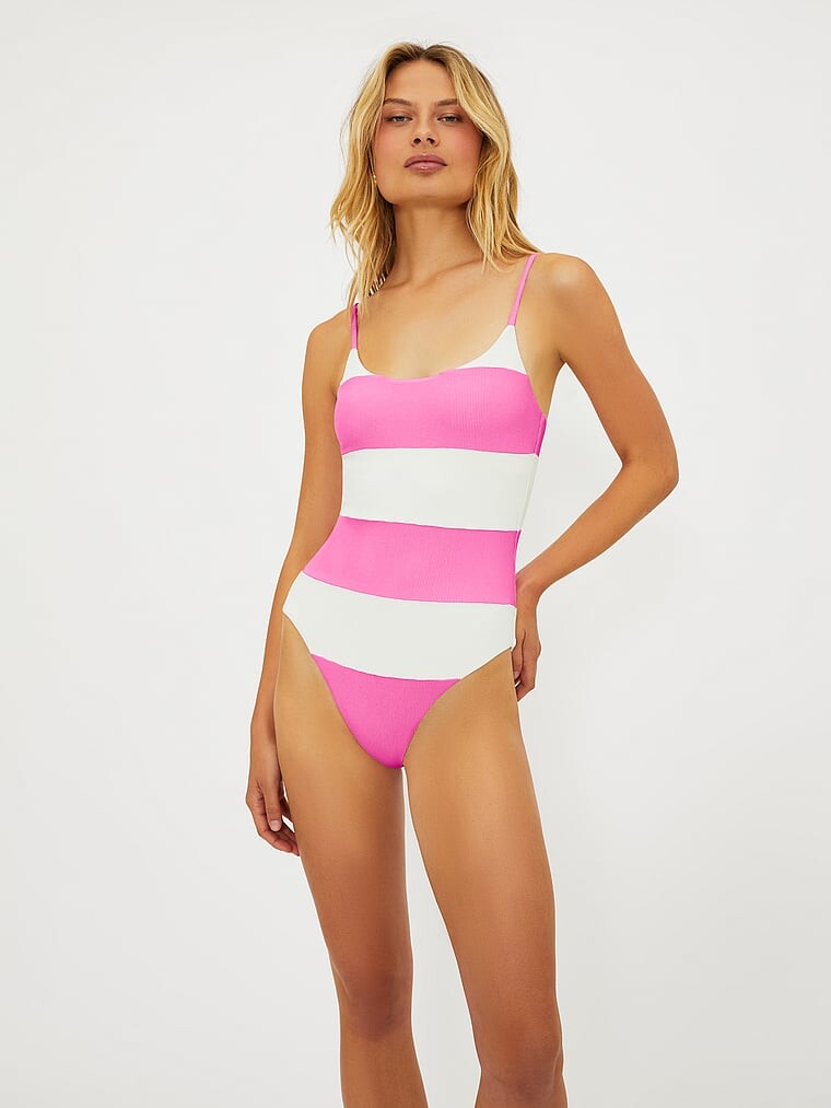 

Слитный купальник Calista Beach Riot, розовый