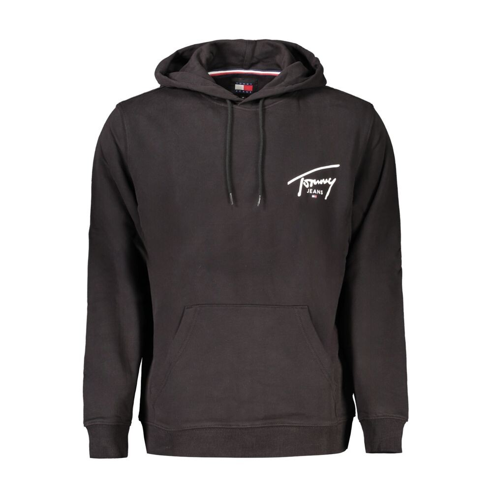 

Черный хлопковый мужской свитер Tommy Hilfiger