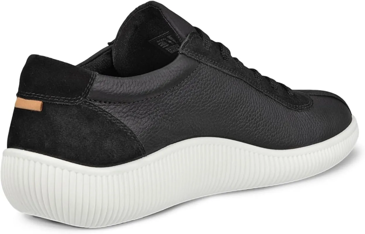 Мужские кроссовки ECCO Soft Zero на шнуровке, черный — фото 3