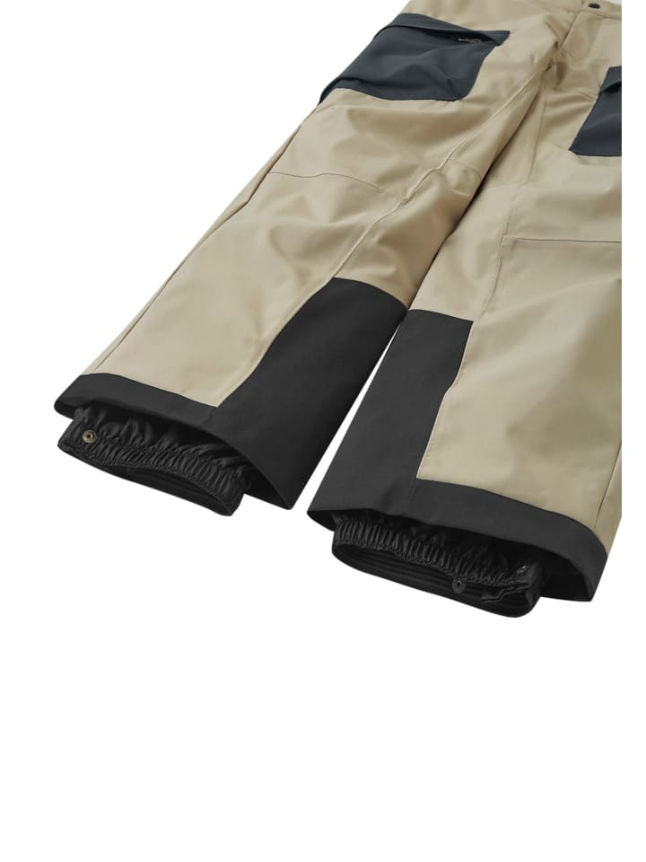 Зимние штаны ReimaTec "Viekkala Ski Pants" цвета землистый бежевый — фото 3