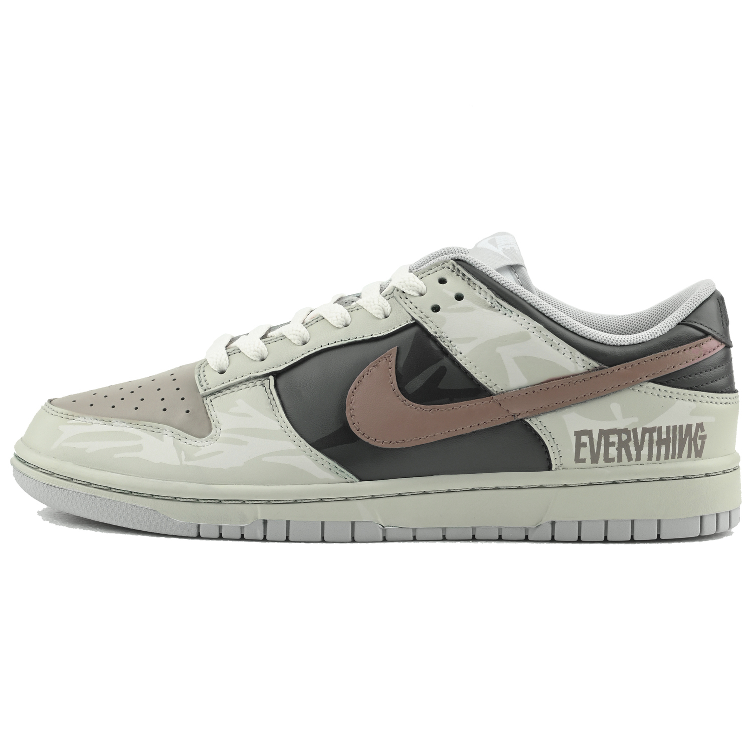 Dunk Everything Abrasion Resistant Low top Skateboard Shoes Unisex Nike, серый — фото 3