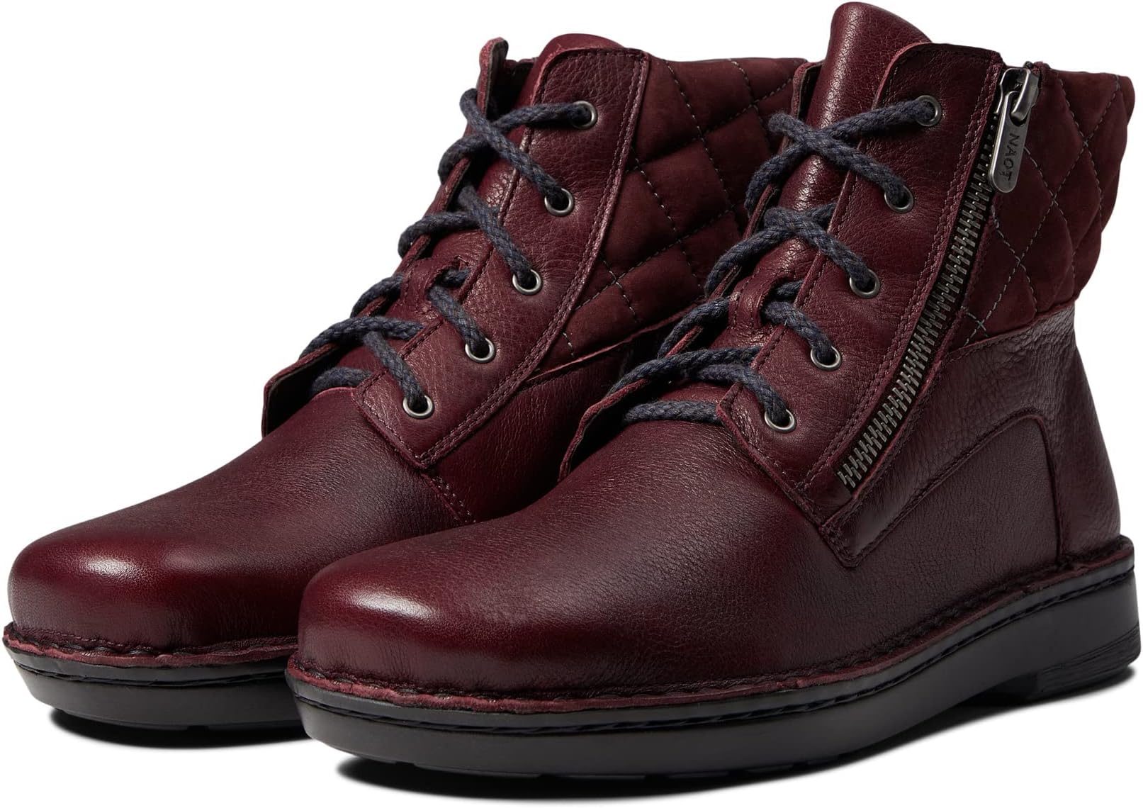 

Ботинки на шнуровке Castera Naot, цвет Soft Bordeaux Leather/Violet Nubuck