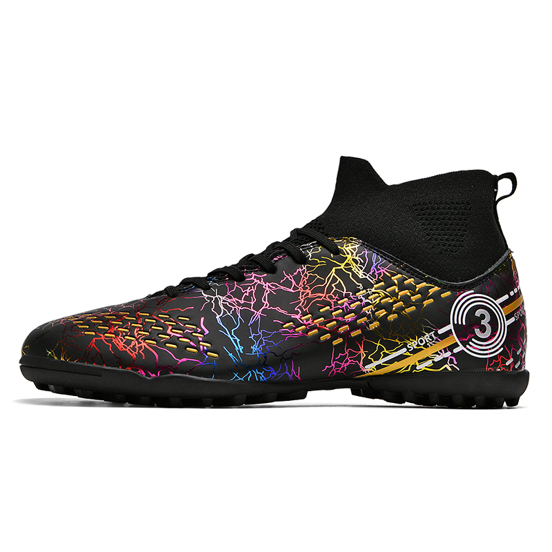 

Black-tailed deer Чернохвостые оленевые футбольные бутсы унисекс высокие разноцветные -2 черные, цвет -2 Black