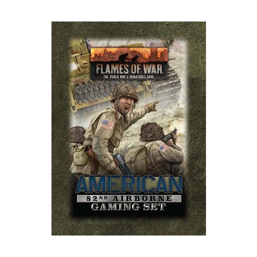 

Игровой набор America 82nd Airborne, Flames of War - WWII - United States - Box Sets & Miscellaneous (4th Edition)