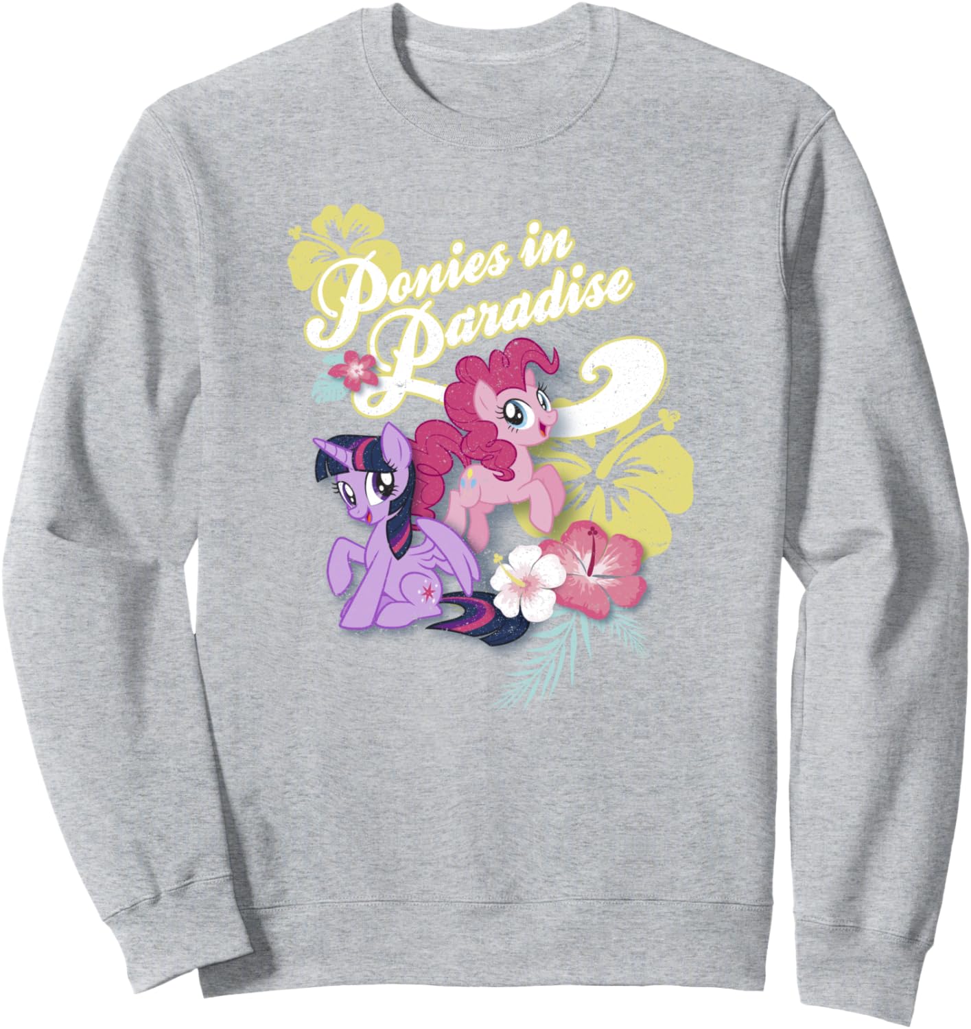 

Толстовка My Little Pony: Friendship Is Magic Tropical Pony Paradise, серый