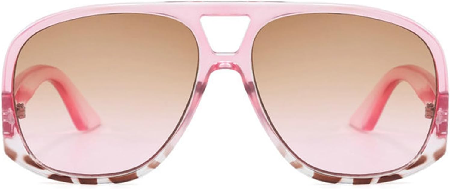 

Солнцезащитные очки Willochra Retro Oversized для женщин, модель «пилот», в стиле 70-х, градиентные, с защитой от УФ-излучения UV400; солнцезащитные очки для мужчин, модные, зеленые, в стиле панк, C5