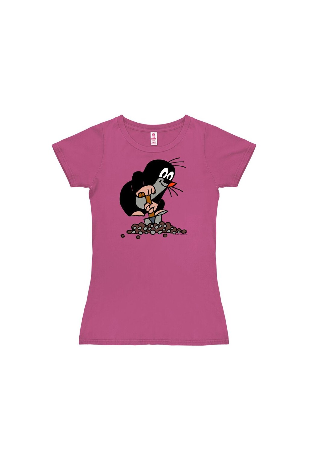 

Новая футболка для девочек «Маленький крот» LOGOSHIRT, розовый