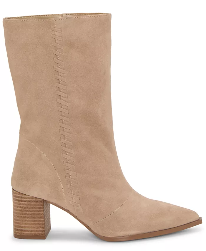 Женские ботинки Lorrys на блочном каблуке Vince Camuto, загар/бежевый — фото 2