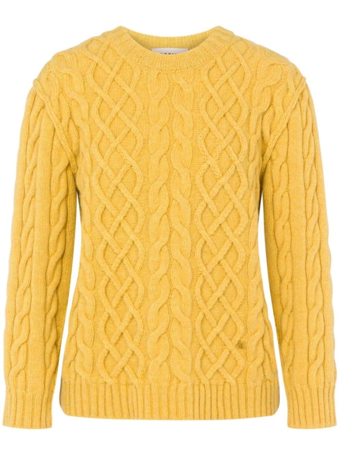 

Moschino джемпер из вирджинской шерсти, желтый