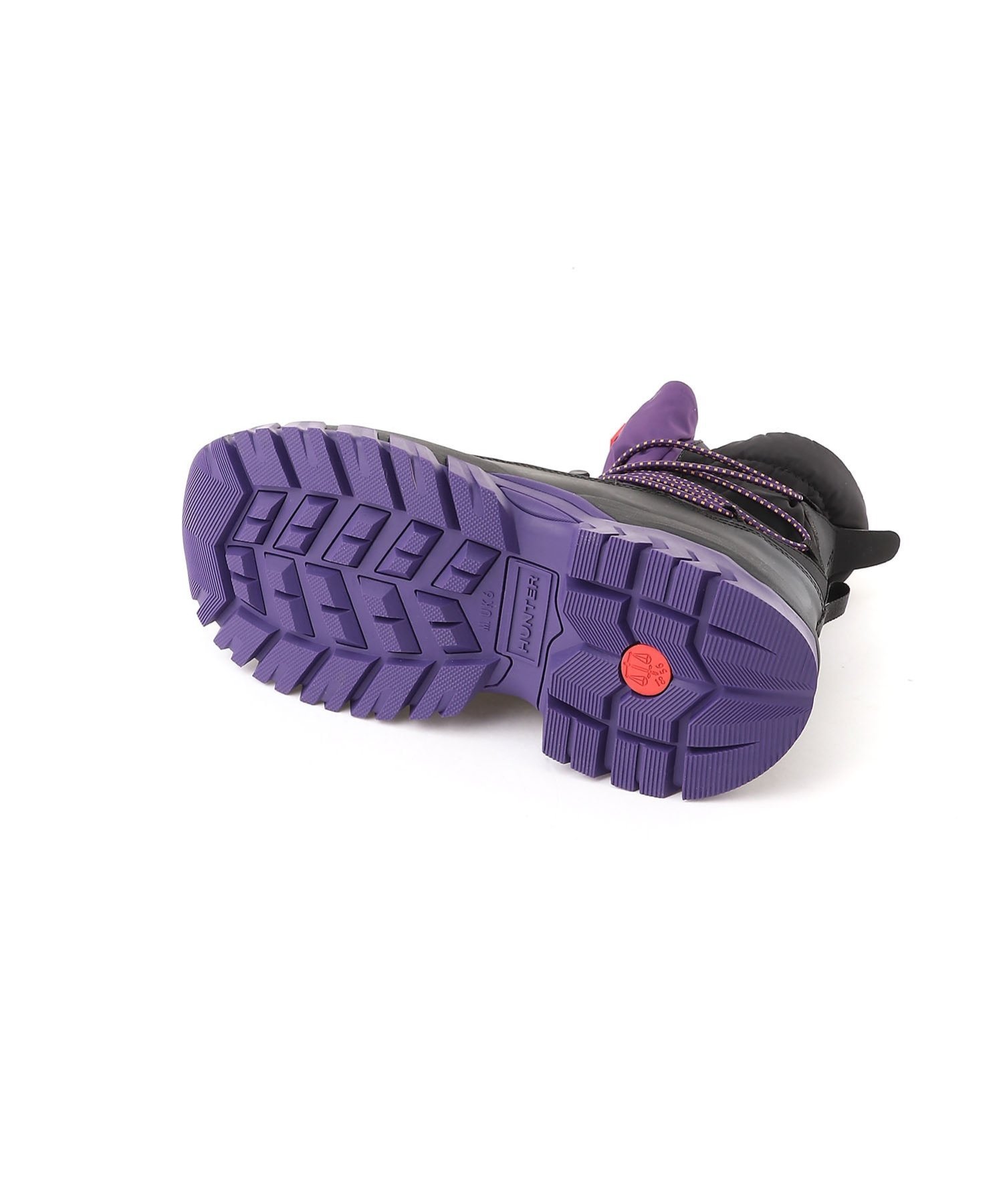Мужские ботинки Wanderer на шнуровке для активного отдыха (M) HUNTER, Black/Rich Purple — фото 4