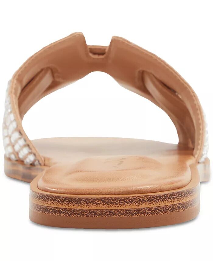 Женские сандалии Elenaa на плоской подошве с заклепками ALDO, коричневый/бежевый — фото 3