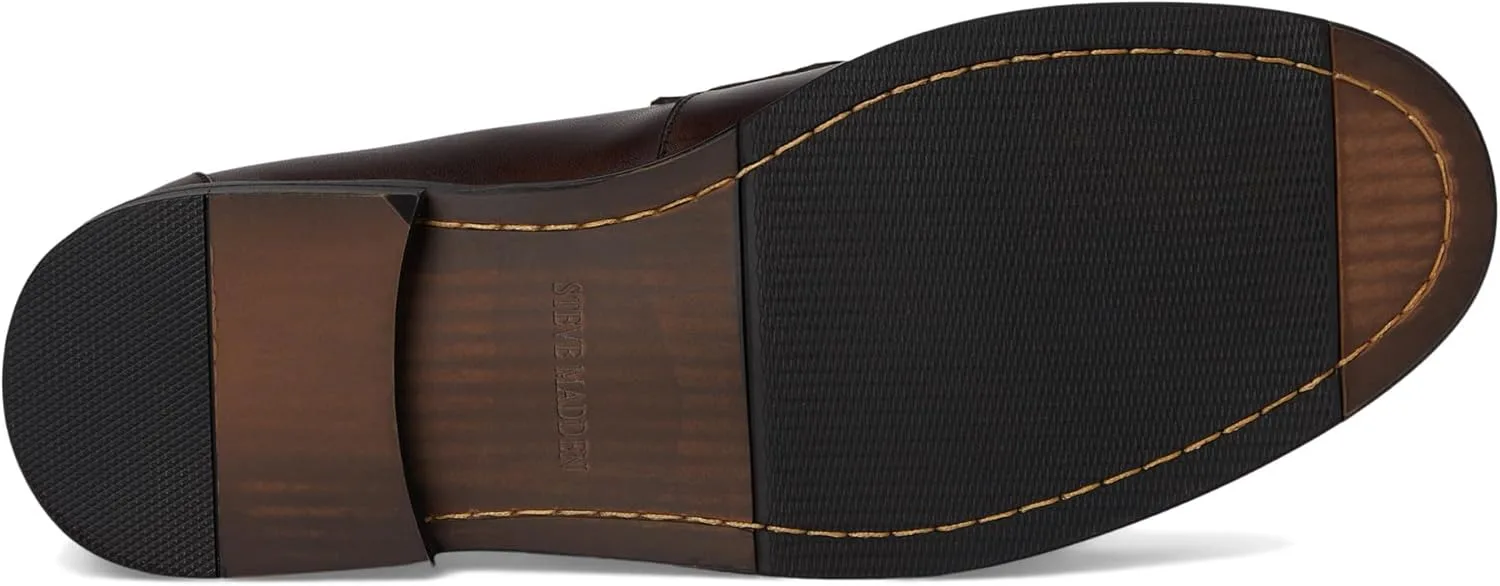 Мужские кроссовки Steve Madden Natan Penny Moc, коричневый — фото 3