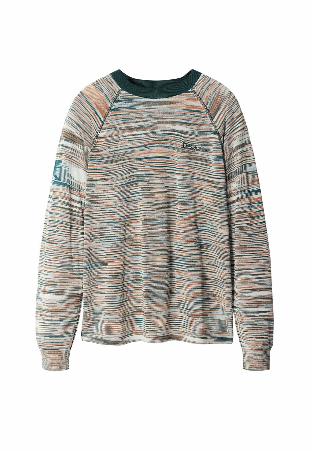 

Топ с длинными рукавами Desigual, бежевый