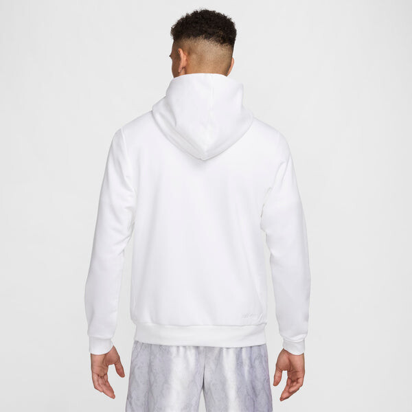Толстовка с капюшоном dri fit стандартный выпуск пуловер баскетбольная толстовка Nike, белый — фото 2