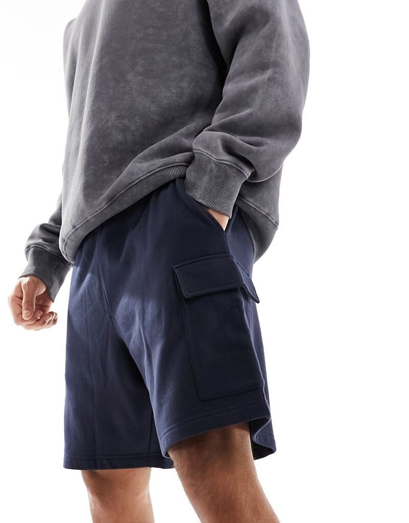 

New Look – темно-синие шорты карго