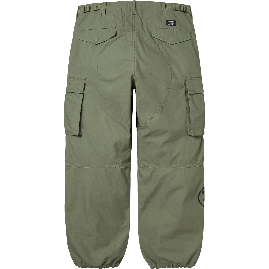 Брюки cargo Aphex Twin Alpha Industries Supreme, оливковый — фото 4
