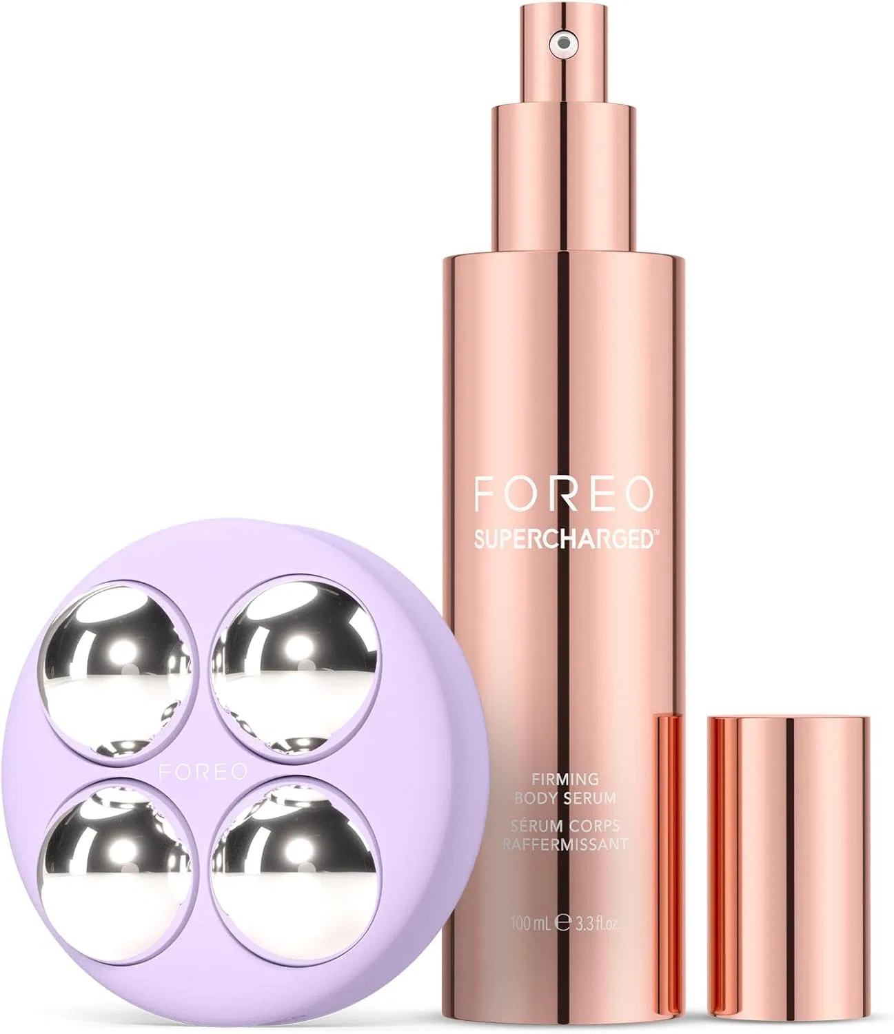 Микротоковый массажер для тела FOREO Bear 2 Body + сыворотка Foreo