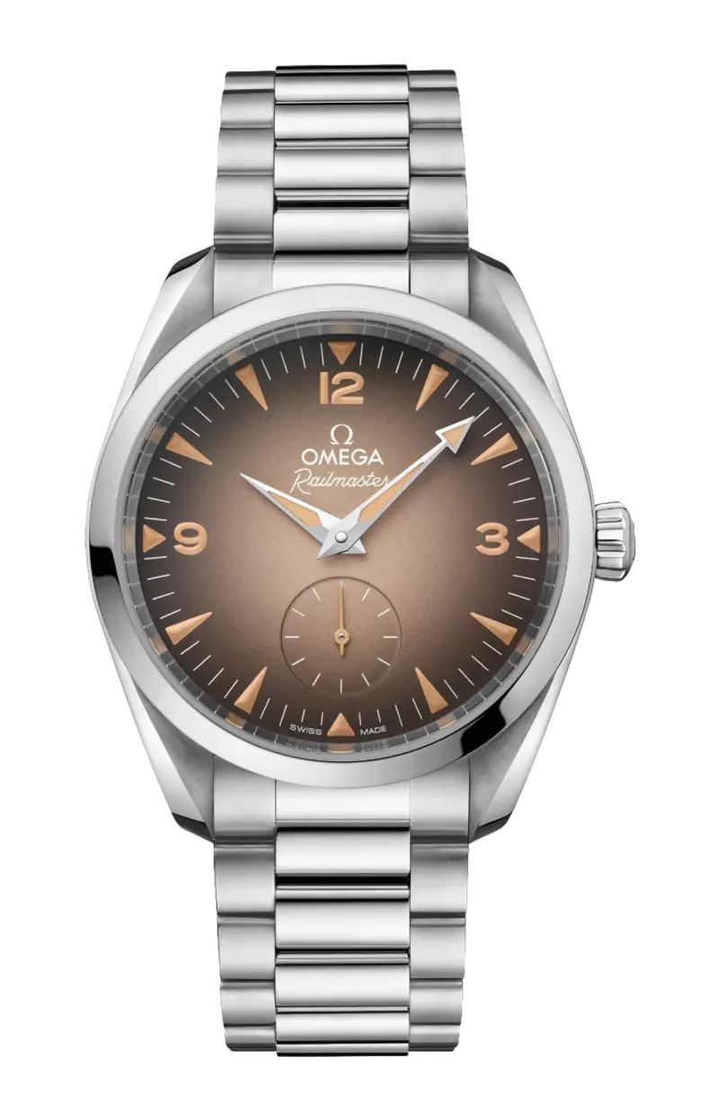 

Seamaster railmaster 38 мм, сталь на стали - 235.10.38.20.13.001 OMEGA