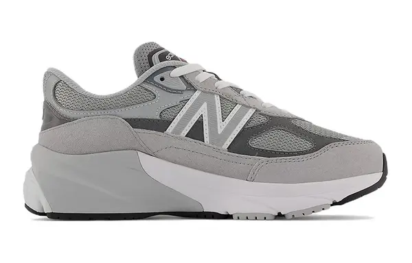 Кроссовки 990v6 New Balance, серый — фото 2