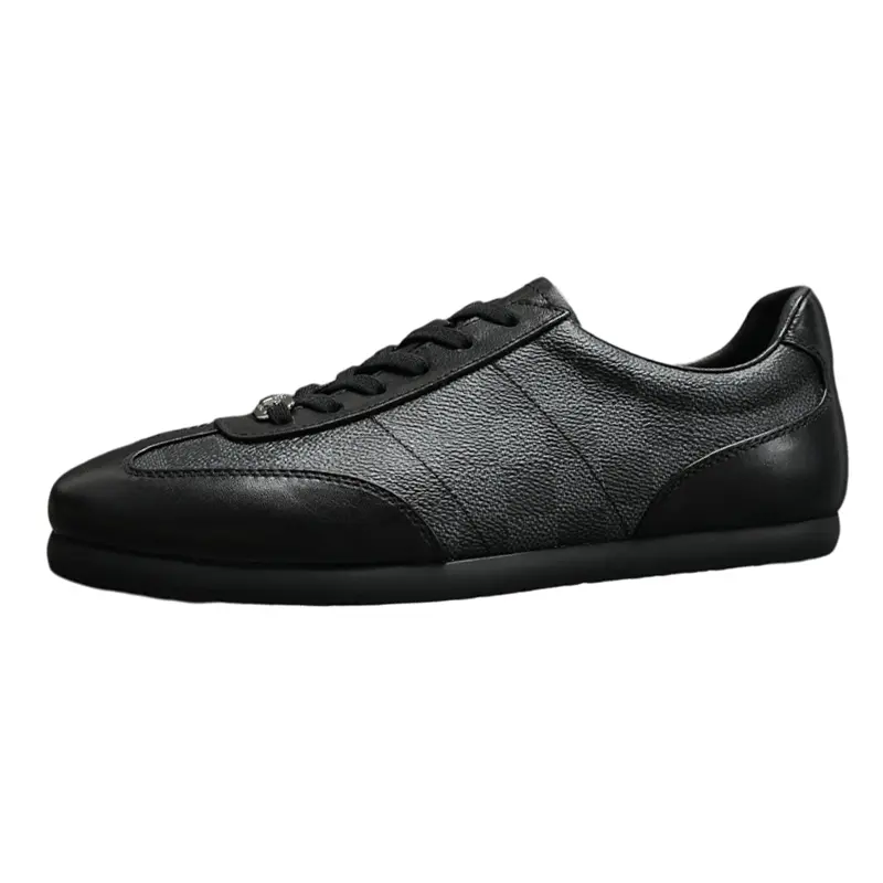 

ZUOSAISI Мужские низкие кэжуал кеды черные, цвет Black