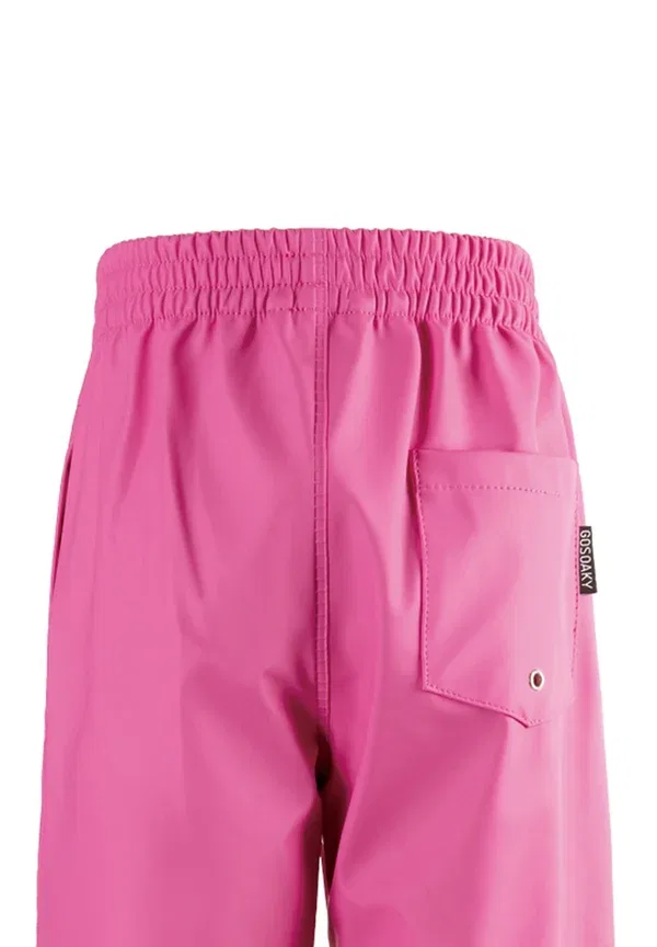 Штаны дождевые Hidden dragon. rain trousers Gosoaky, дикая орхидея розовый — фото 3
