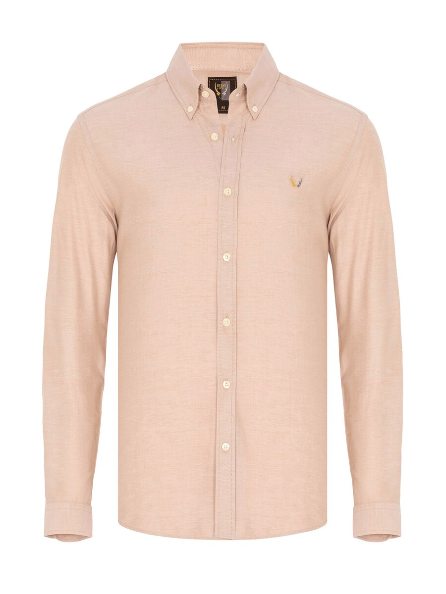 

Рубашка делового покроя Regular Fit By Diess Collection Oxford, нюд