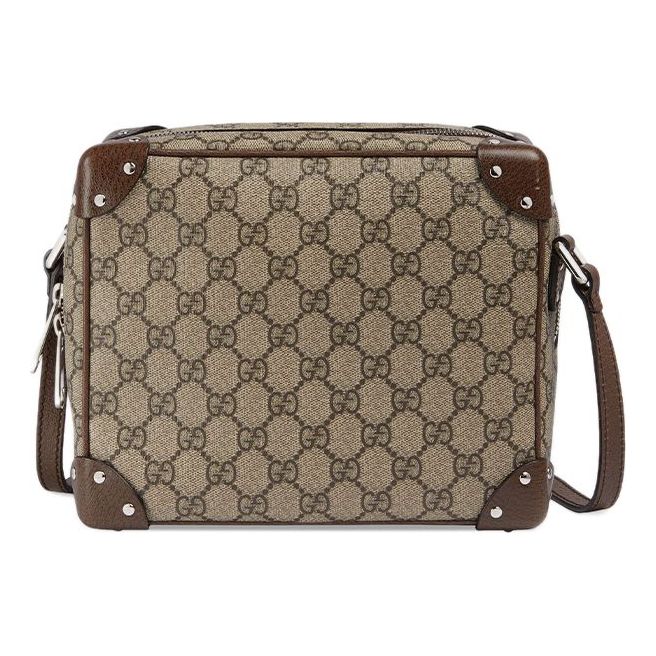 

Сумка Gucci Leather Detail Shoulder Bag 'Beige Ebony'