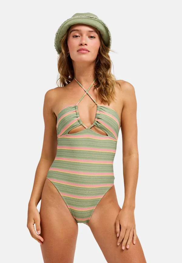 

Цельный купальник ocean dreamer hl Roxy, Oil Green Say It With Stripes, Зеленый, Цельный купальник ocean dreamer hl Roxy, Oil Green Say It With Stripes