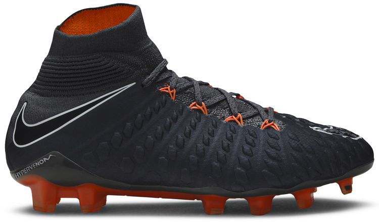 

Кроссовки Nike Hypervenom Phantom 3 Elite DF FG 'Grey Orange', серый