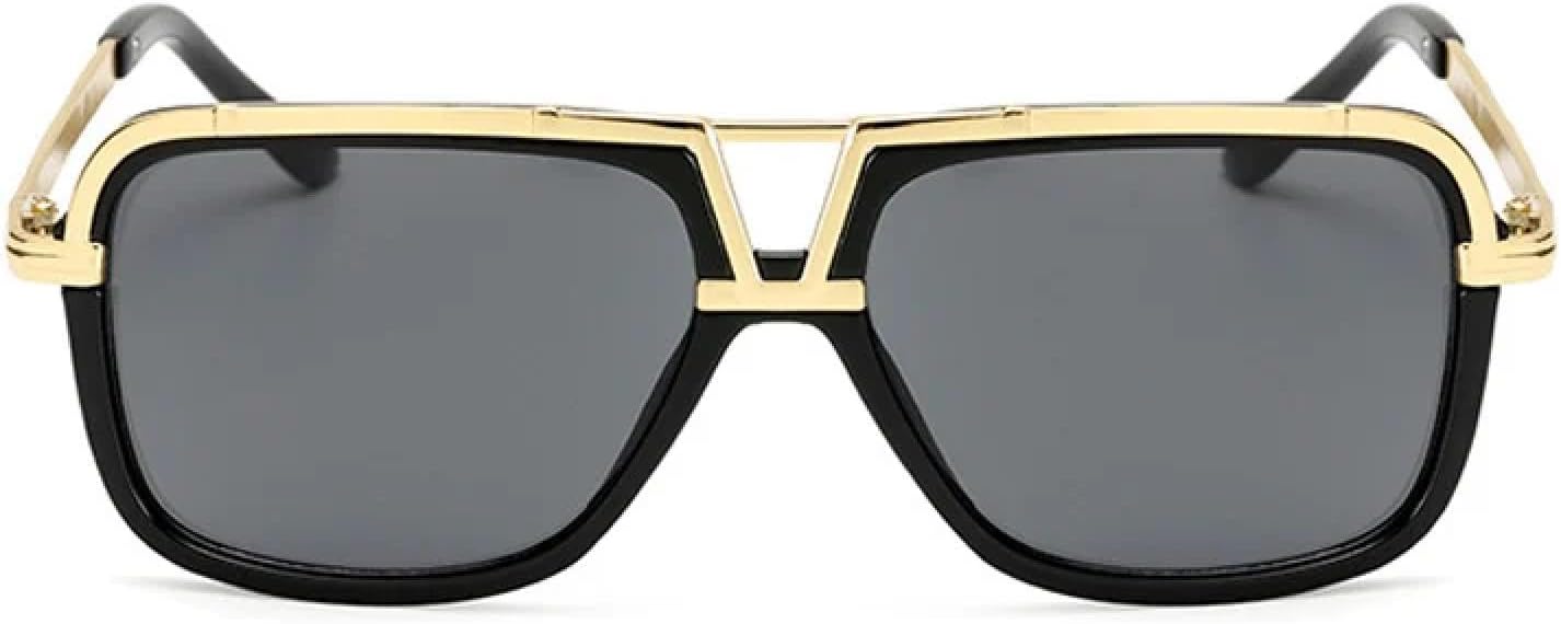 

Солнцезащитные очки с защитой от УФ-излучения UV400 | Женские и мужские | Линзы конфетных цветов для занятий спортом на открытом воздухе и вождения DSVIGF, Glossy Black-grey