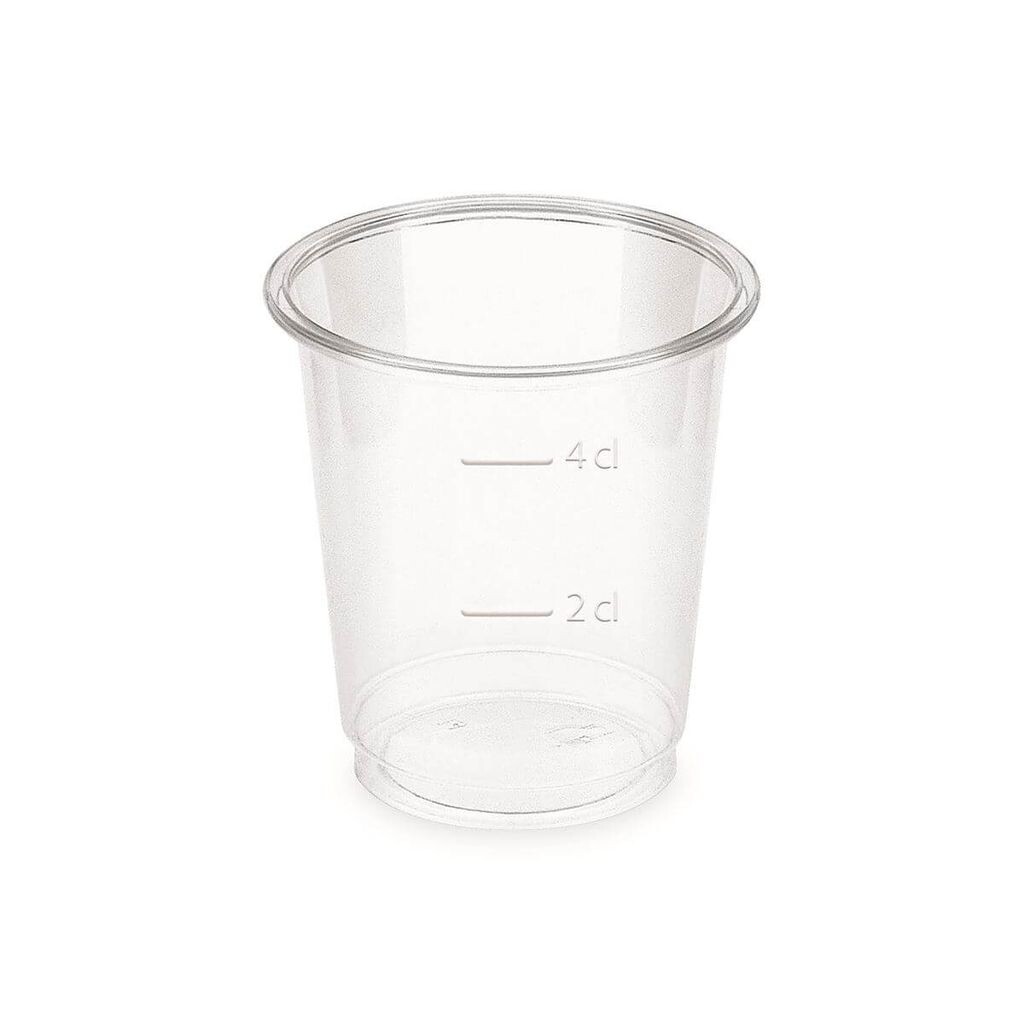 

Рюмка 800x, PLA, прозрачная, 2 кл/4 кл Plastikbecher