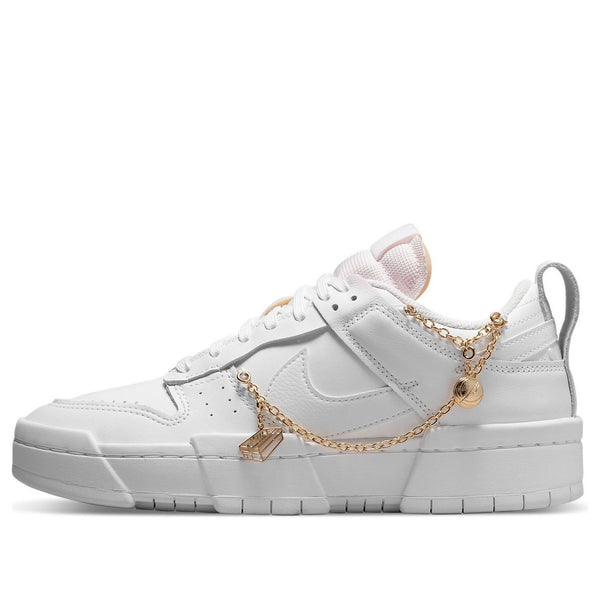 Кроссовки dunk low destroy Nike, белый