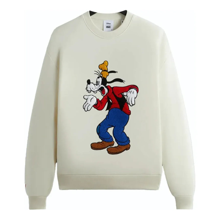 

Худи KITH FW23 x Disney Mickey & Friends Astonished Goofy Vintage Crewneck 'Sandrift', бежевый