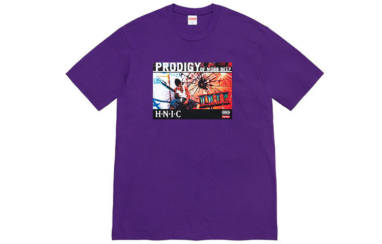 

Футболка унисекс Supreme, фиолетовый