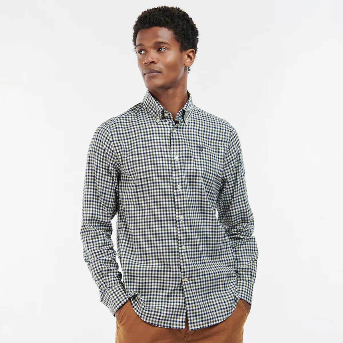 

Мужская рубашка Finkle Tailo Barbour, зеленый