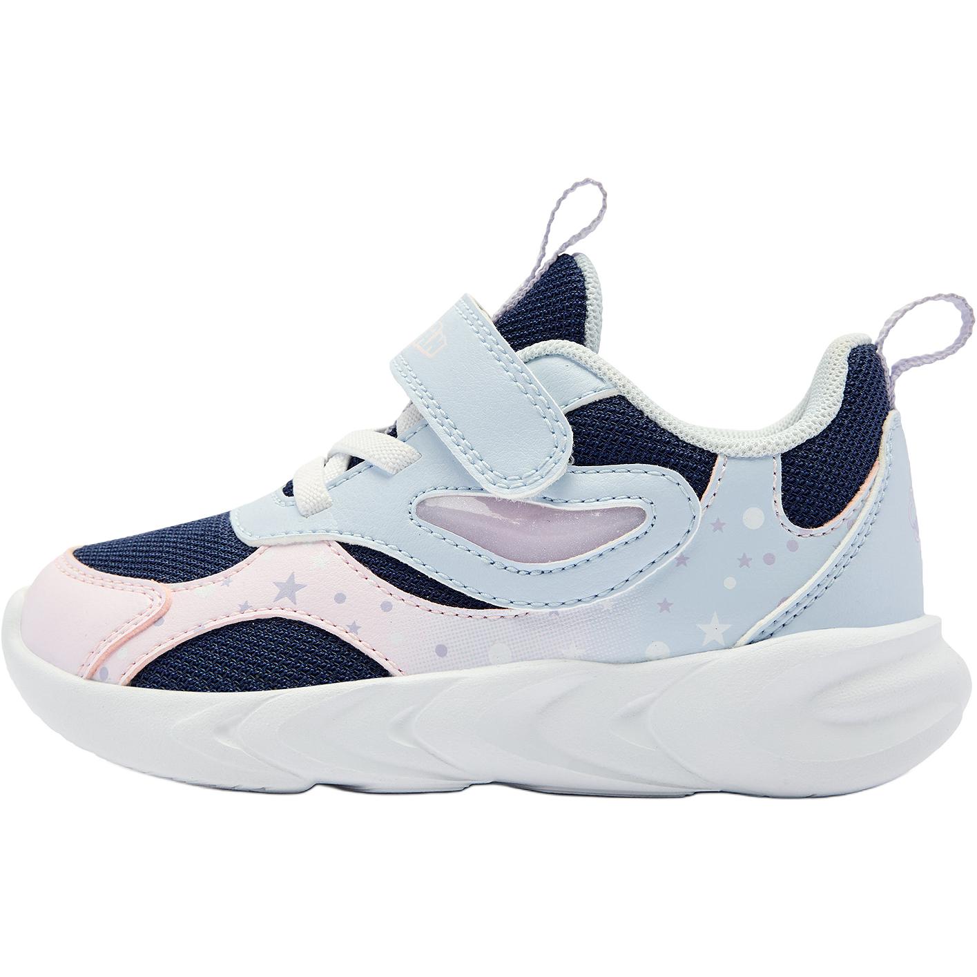 

QIAODAN Противоскользящие износостойкие низкие детские ботинки blue white pink infant and toddler