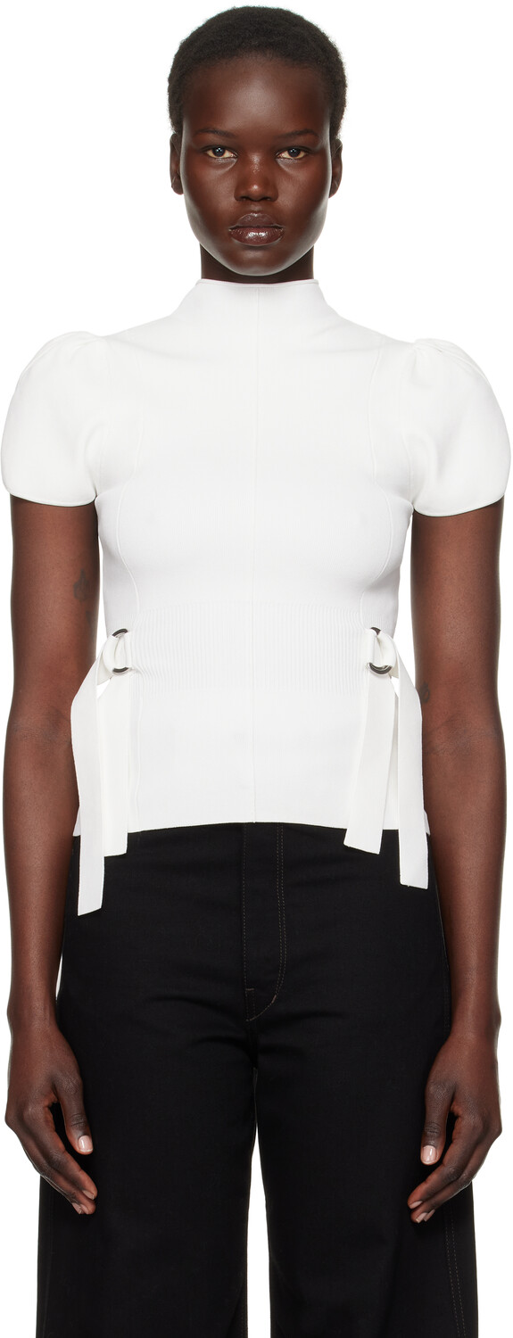 

Off-White Компактный топ-тюльпан Rib 3.1 Phillip Lim
