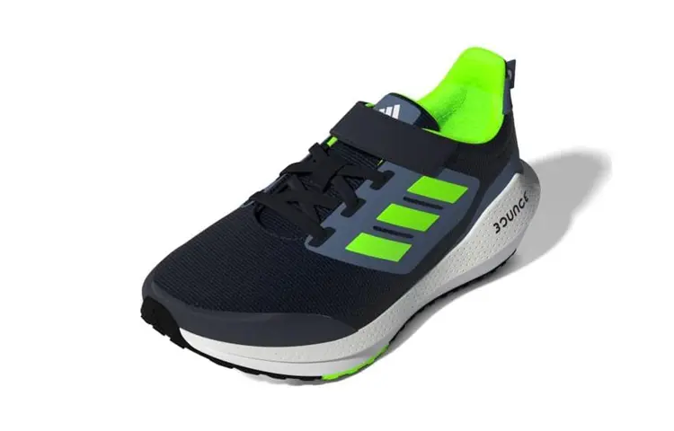 Кроссовки Eq21 Run 2.0 Kids, низкие, черные/зеленые Adidas — фото 3