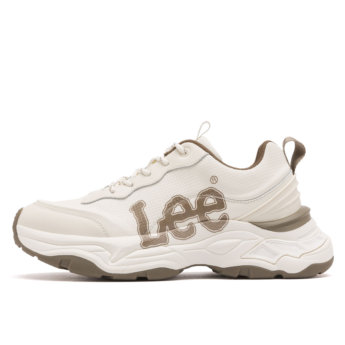 

Низкие массивные кроссовки мужские Lee, Beige
