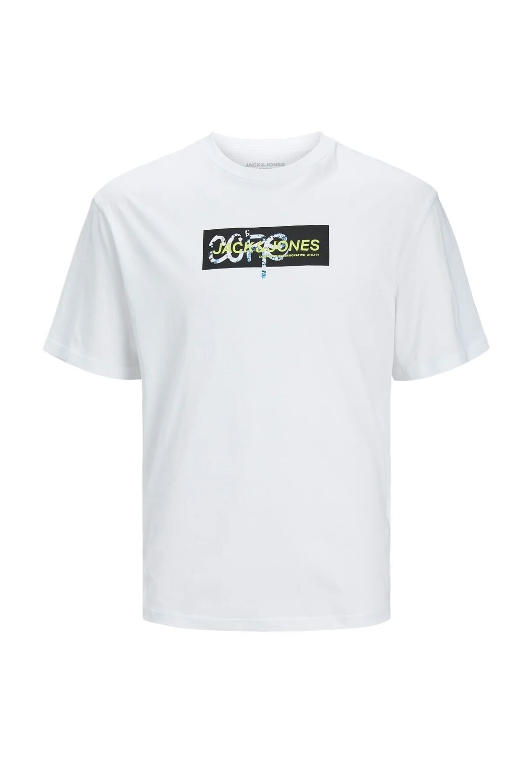 

Футболка "Лето", хлопок, мужская ORIGINALS by JACK & JONES, белый
